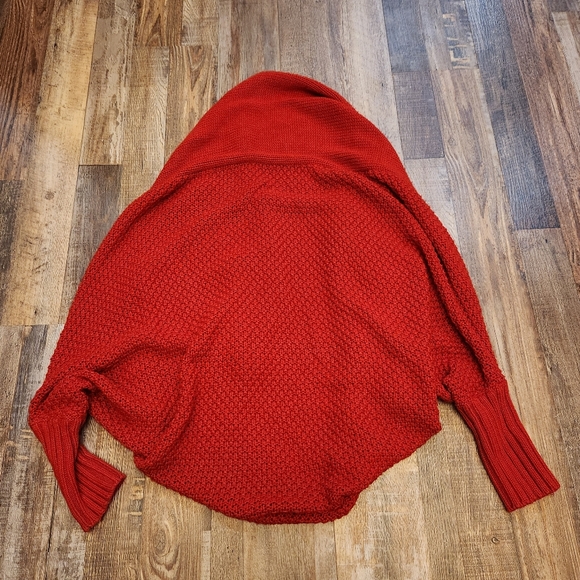 Red Dolman Sweater - Picture 3 of 3